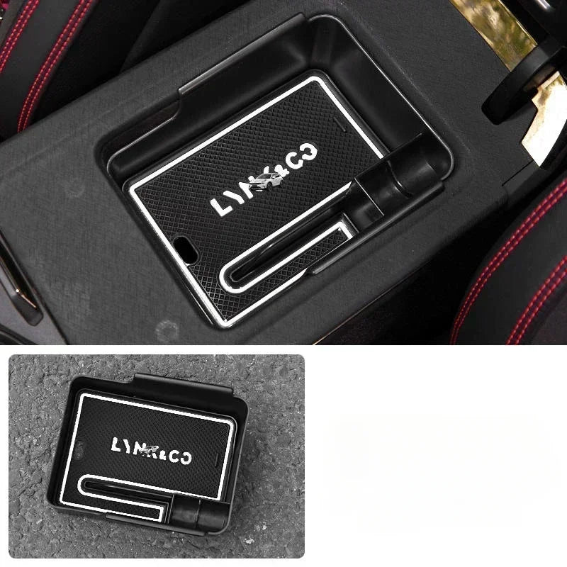 Lynk & Co 01 / 05 — Centre Console Armrest Storage Box Organiser