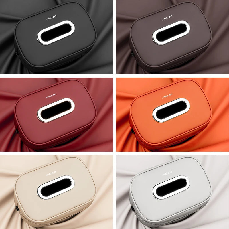 Premium Microfiber Leather Tissue Box for Chery Jaecoo J7 & J8