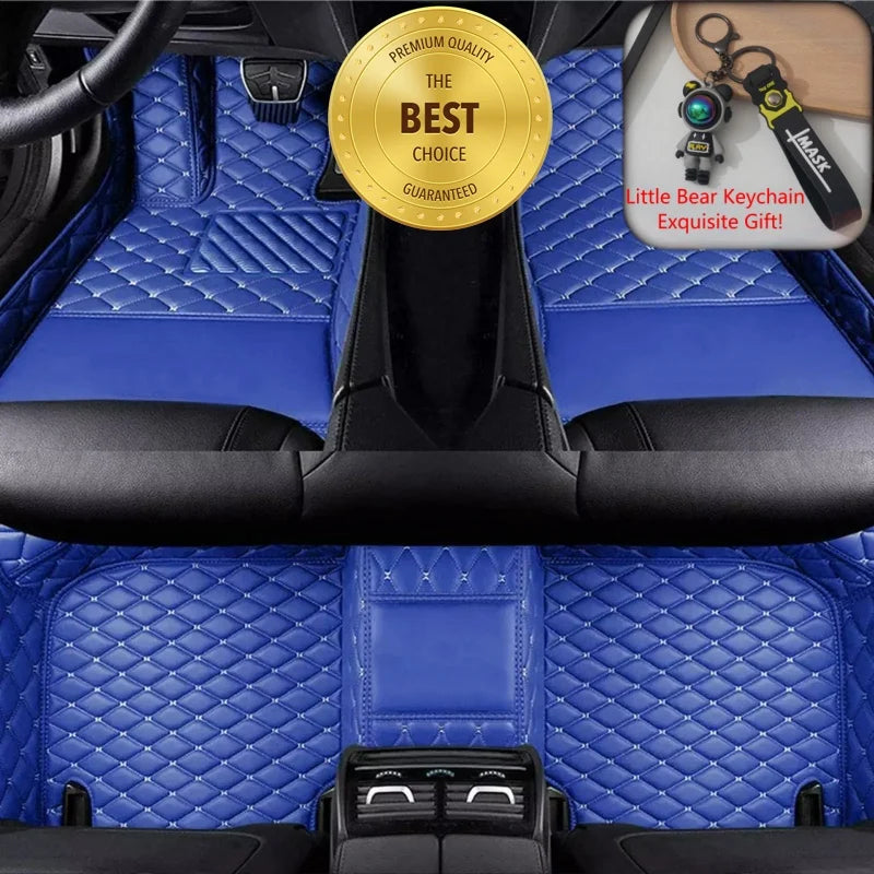 ROX ADAMAS — Custom-Fit PU Leather Luxury Floor Mats, LHD & RHD, All-Weather (2025–2026)