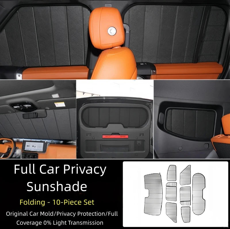 Jetour G700 Window Sun Shades