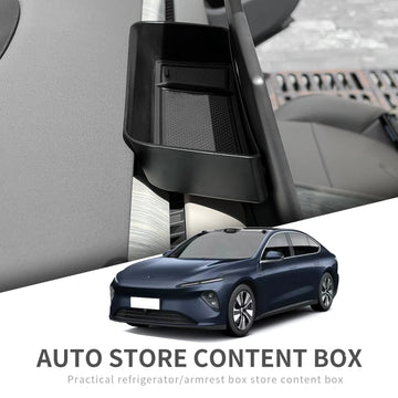 NIO ET7 — Hidden Behind-Screen Dashboard Storage Box & Console Organiser Tray