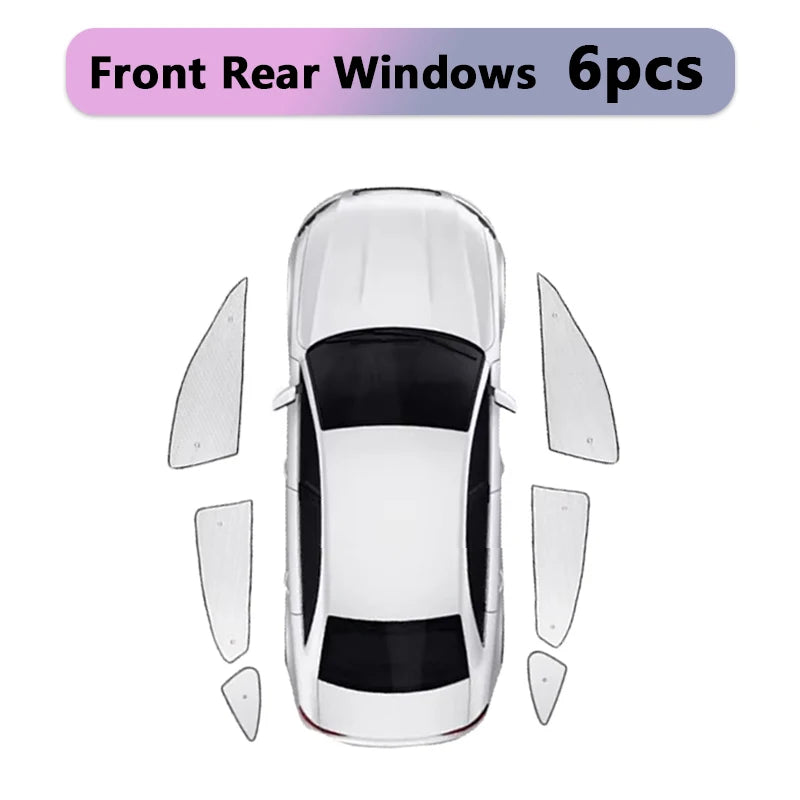 Full Sunshade Set – Windshield & Window Visor Cover | For Zeekr 7X (2024–2026)