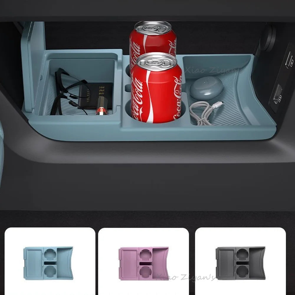 Jetour T1 — Centre Console Storage Box, Wireless Charging Pad & Cup Holder Cover (2024–2026)